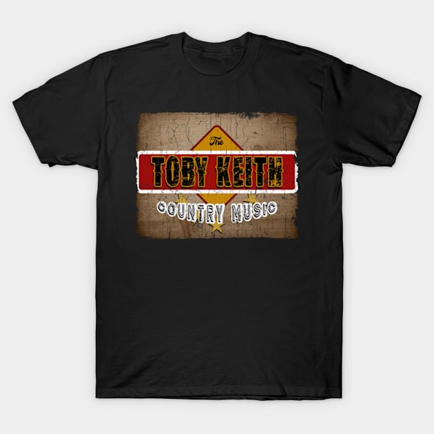 Toby Keith // country music T-Shirt by Kokogemedia Apparelshop